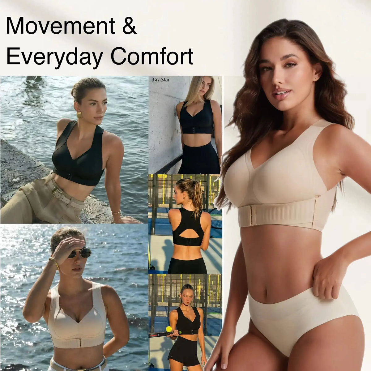 Posture Bra Wire-free Mesh Bralette